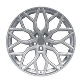 EMR-A319-15 9.5x19" -5x114.3 ET37 73.1 Silver Diamond Jant (4 Adet)