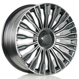 EMR-A328-02 8.5x19"-5x112 ET38 66.6 Gun Metal Diamond Jant (4 Adet)