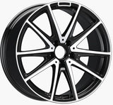 EMR-A331-03 9.5x19" -5x112 ET48 66.6 Black Lip Diamond Jant (4 Adet)