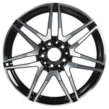 EMR-A397-01 8.0x18"-5x112 ET45 66.6 Black Diamond Jant (4 Adet)