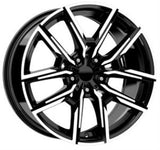 EMR-DY1249-02 9.5x19-5x112 ET43 66.6 Black Diamond Jant (4 Adet)