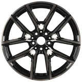 EMR-DY1249-08 9.5x19"-5x112 ET43 72.6 Black Tint Diamond Jant (4 Adet)