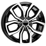 EMR-DY256-01 6.5x16"-4x100 ET44 67.2 Black Diamond Jant (4 Adet)