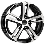 EMR-DY267-01 7.0x17" -5x108 ET40 65.1 Black Diamond Jant (4 Adet)