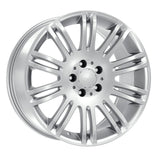 EMR-DY328-02 9.0x18"-5x112 ET39 66.6 Silver Jant (4 Adet)