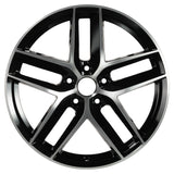 EMR-DY438-07 8.0x18" -5x112 ET42 57.1 Black Diamoınd Jant (4 Adet)