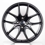 EMR-DY497-08 7.5x17"-5x100 ET35 73.1 Matte Black Jant (4 Adet)