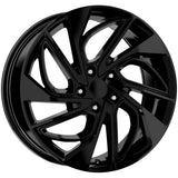 EMR-DY678-03 8.0x18"-5x114 ET50 67.1 Black Jant (4 Adet)