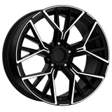EMR-DY719-17 8.5x19"-5x120 ET33 72.6 Matt Black Diamond Jant ( 4 Adet )
