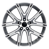 EMR-DY758-04 8.0x18"-5x108 ET50 63.4 Gun Metal Diamond Jant (4 Adet)