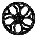 EMR-DY880-03 8.5x20" -5x108 ET45 63.4 Black Jant (4 Adet)