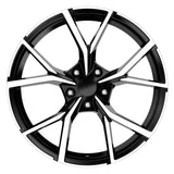 EMR-DY918-01 8.0x18"-5x112 ET40 57.1 Black Diamond Jant (4 Adet)