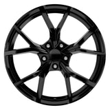 EMR-DY918-07 8.0x18"-5x112 ET44 57.1 Black Jant (4 Adet)