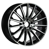 EMR-E196-01 8.5x19" -5x112 ET45 66.6 Black Diamond Jant (4 Adet)