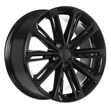 EMR-S1002-02 8.0x18" -5x112 ET35 57.1 Deep Black Gloss Jant (4 Adet)