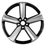 EMR-S1015-01 8x18" -5x112 ET35 66.45 Deep Black Silver Diamond Jant (4 Adet)