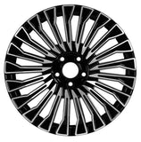 EMR-S1022-01 8.0x18" -5x112 ET38 66.6 Deep Black Diamond Gloss Jant (4 Adet)