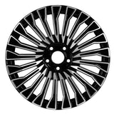 EMR-S1023-01 9.0x18" -5x112 ET48 66.6 Deep Black Diamond Gloss Jant (4 Adet)