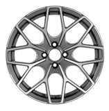 EMR-S1038-15 7.5x17" -4x100 ET35 73.1 Gun Metal Diamond Jant (4 Adet)