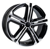 EMR-W7614-05 6.5x16" -5x98 ET35 58.1 Deep Black Diamond Gloss Jant (4 Adet)