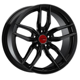 Madrid ARC-18126-1-39 8.0x18"-5x112 ET34 72.6 Glossy Black Jant (4 Adet)